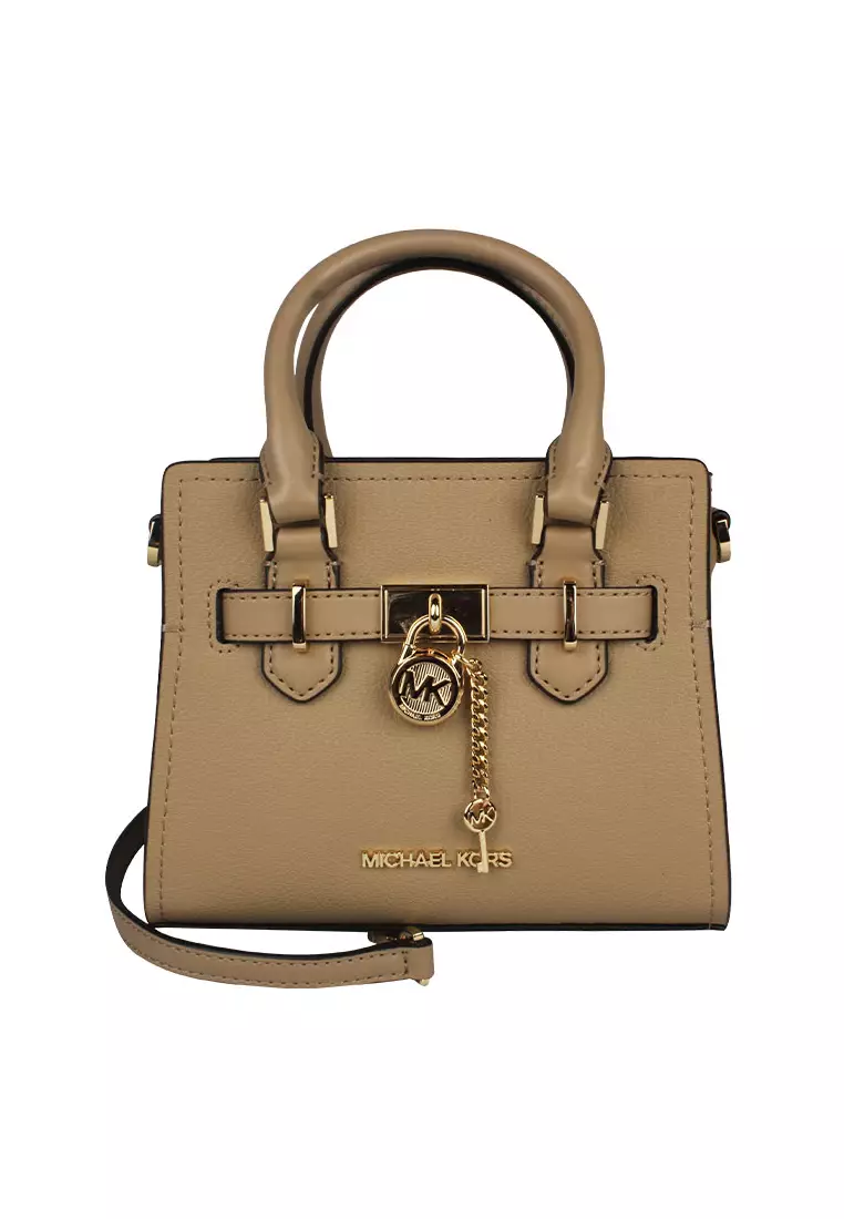 Michael Kors Leather Women s One Shoulder Handbag 35H3GHMC0L CAMEL