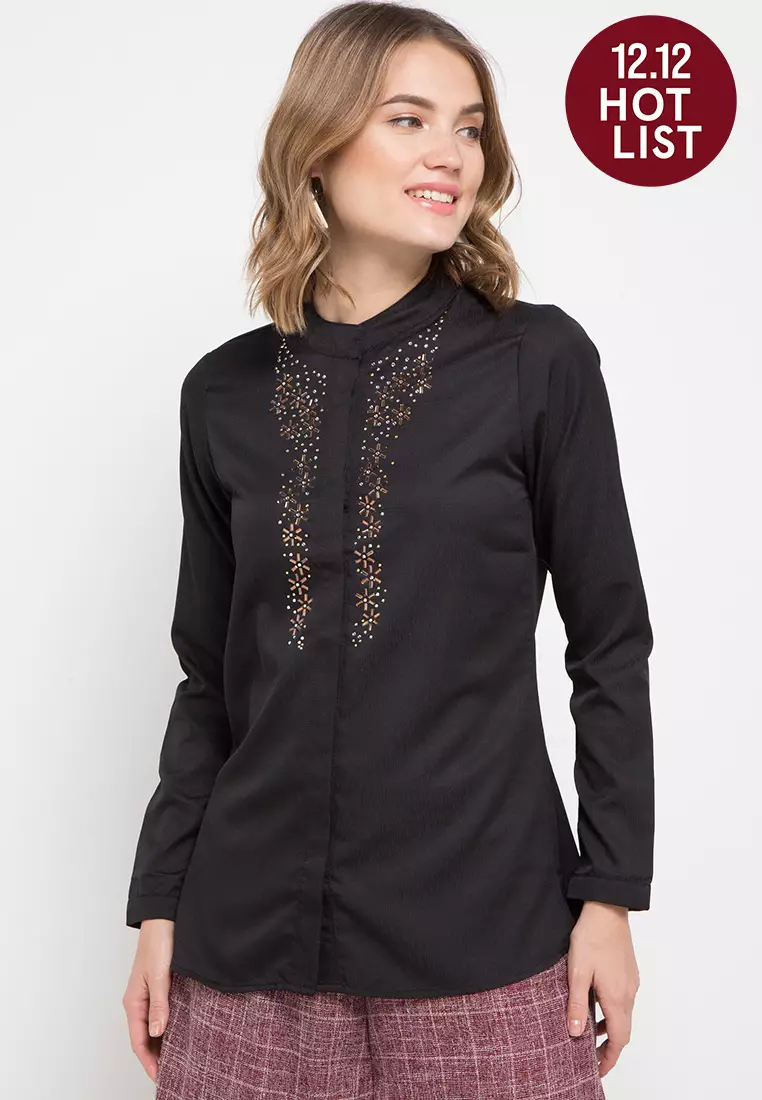 Elva Blouse In Black