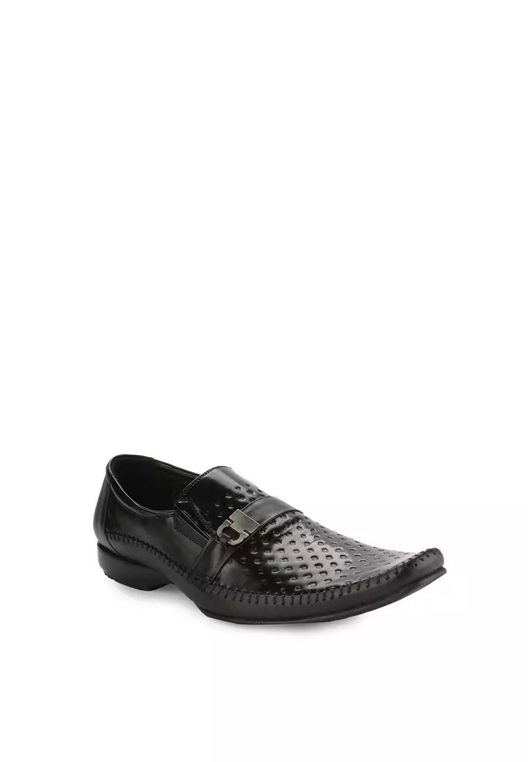 Mayson Sepatu Pria Slip On Loafer Kulit Asli Acara Formal