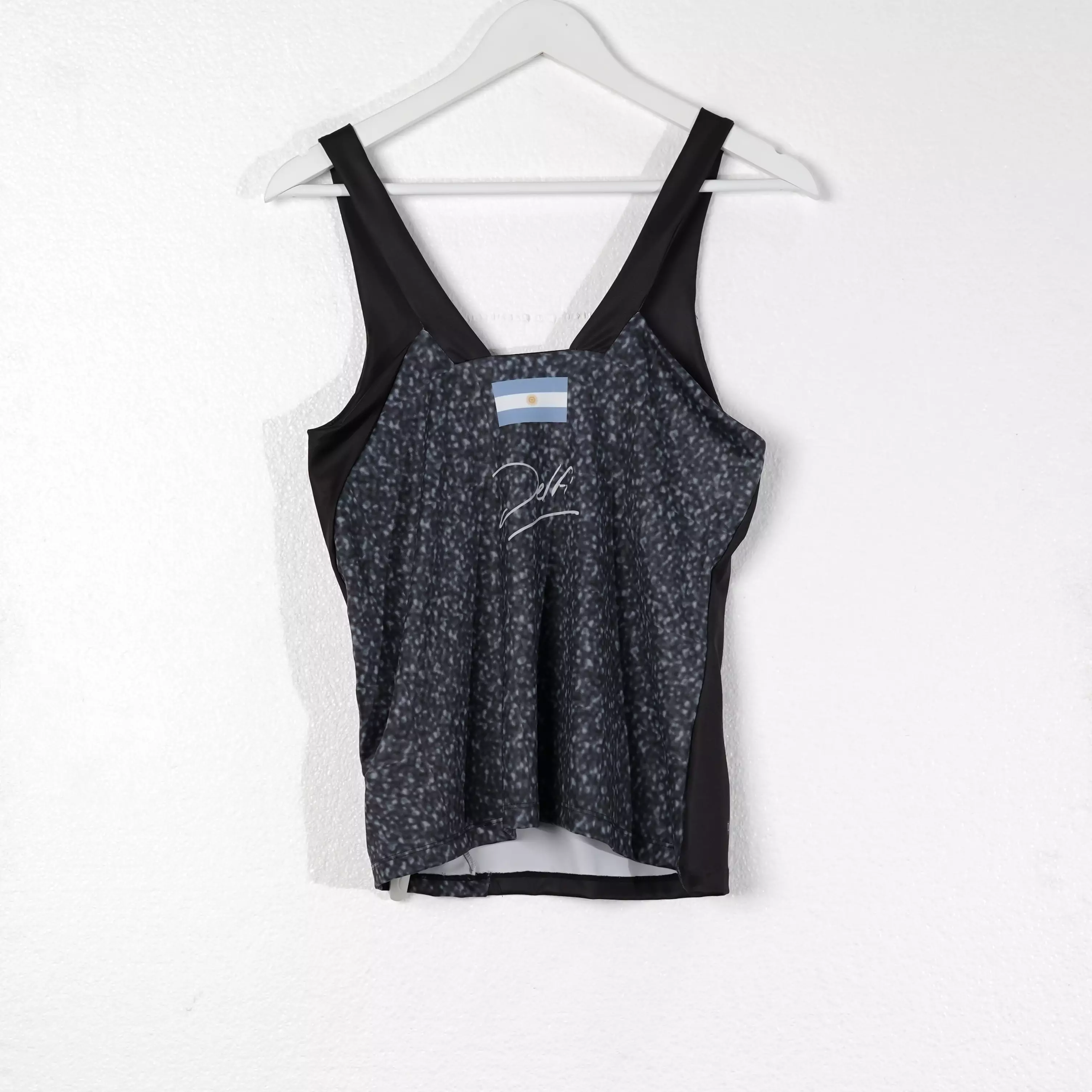 Tank Top BULLPADEL BRETE PADEL PREMIER DELFI BREA BLACK JERSEY PADEL TOP 100% ORIGINAL