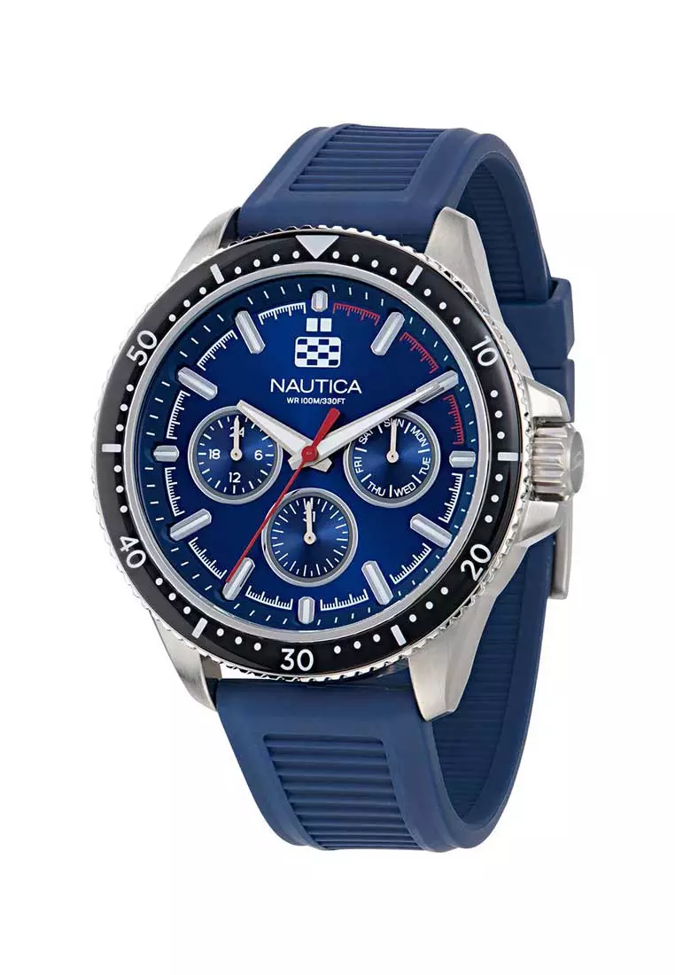 Nautica Gents BoxSet Watch NCT Windrose- NAPWRF409