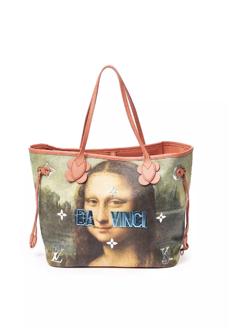 Louis Vuitton Jeff Koons Da Vinci Neverfull MM Bag