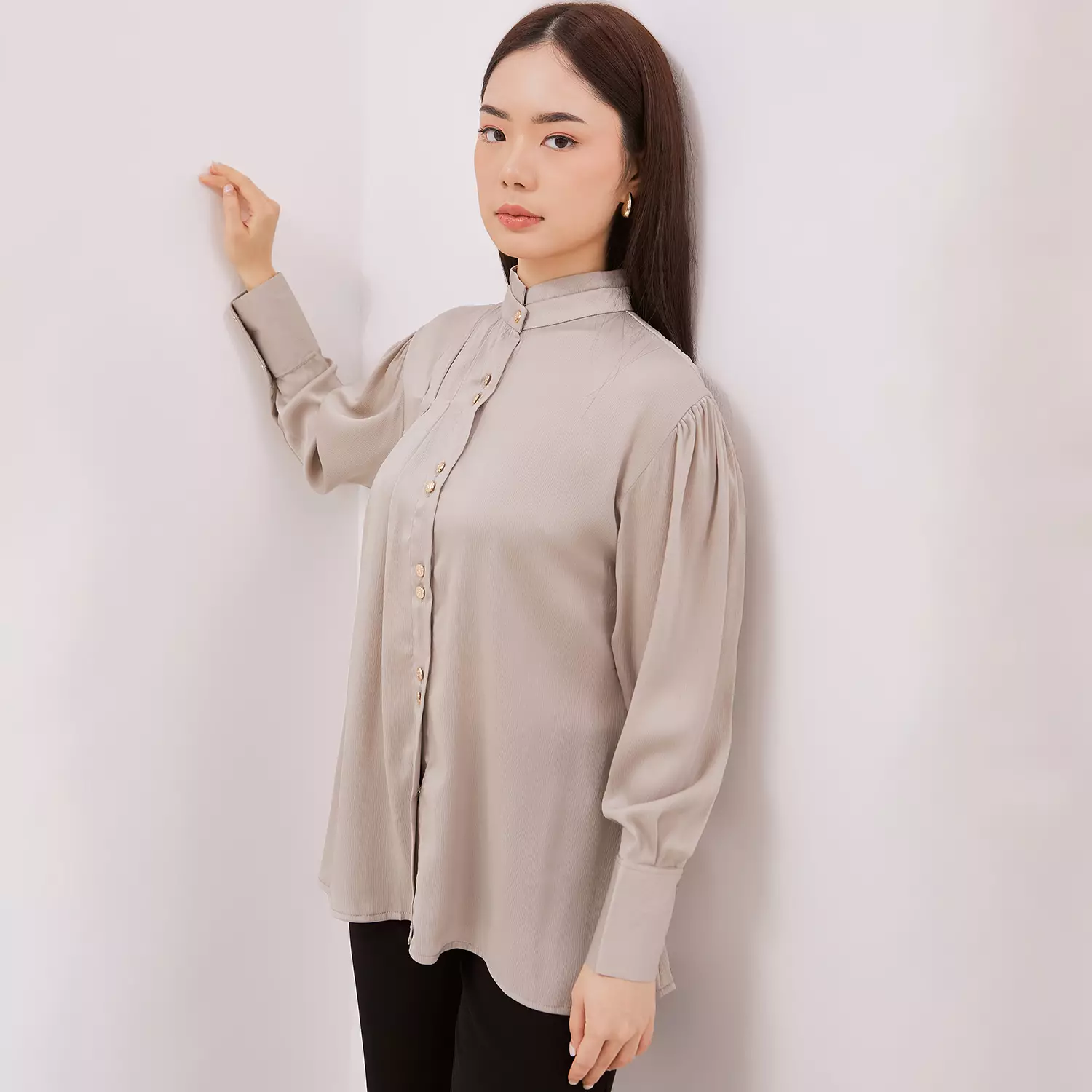 Chanté - Gilma Shirt in Taupe