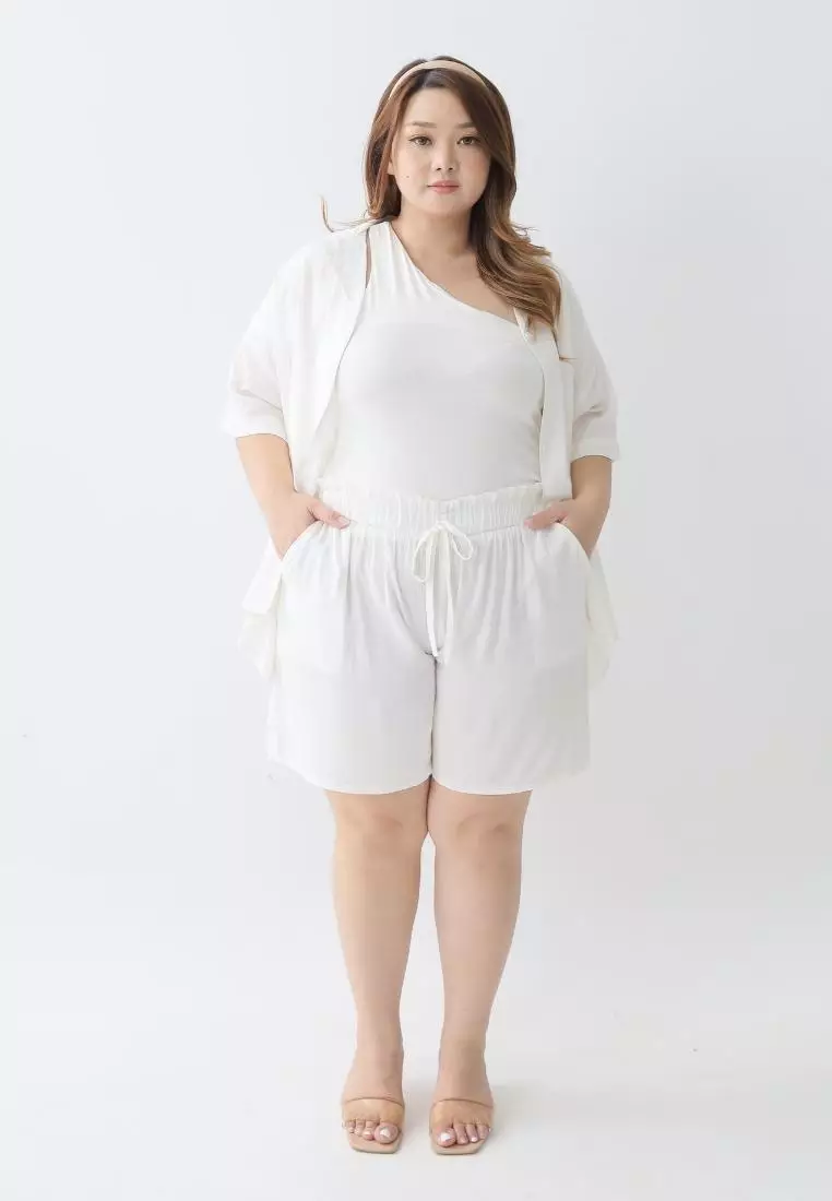 Plus Size Set Sans Lucia White