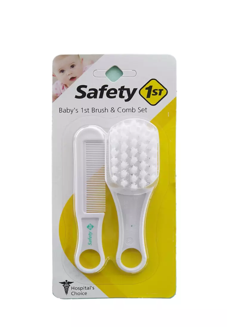 Safety first brush and hot sale comb