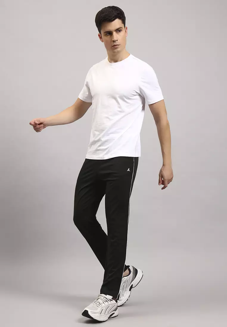 Men's Green Training Designer Track Jogger Pants