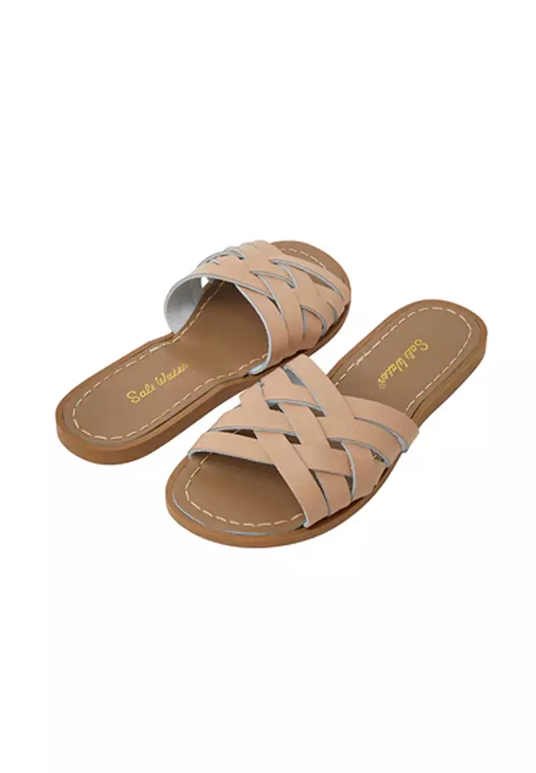 Ladies slider sale sandals