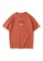 Twenty Eight Shoes orange VANSA Unisex Japanese Alphabet Print Short-sleeved T-shirt VCU-T1002 0A68BAA21C678EGS_1