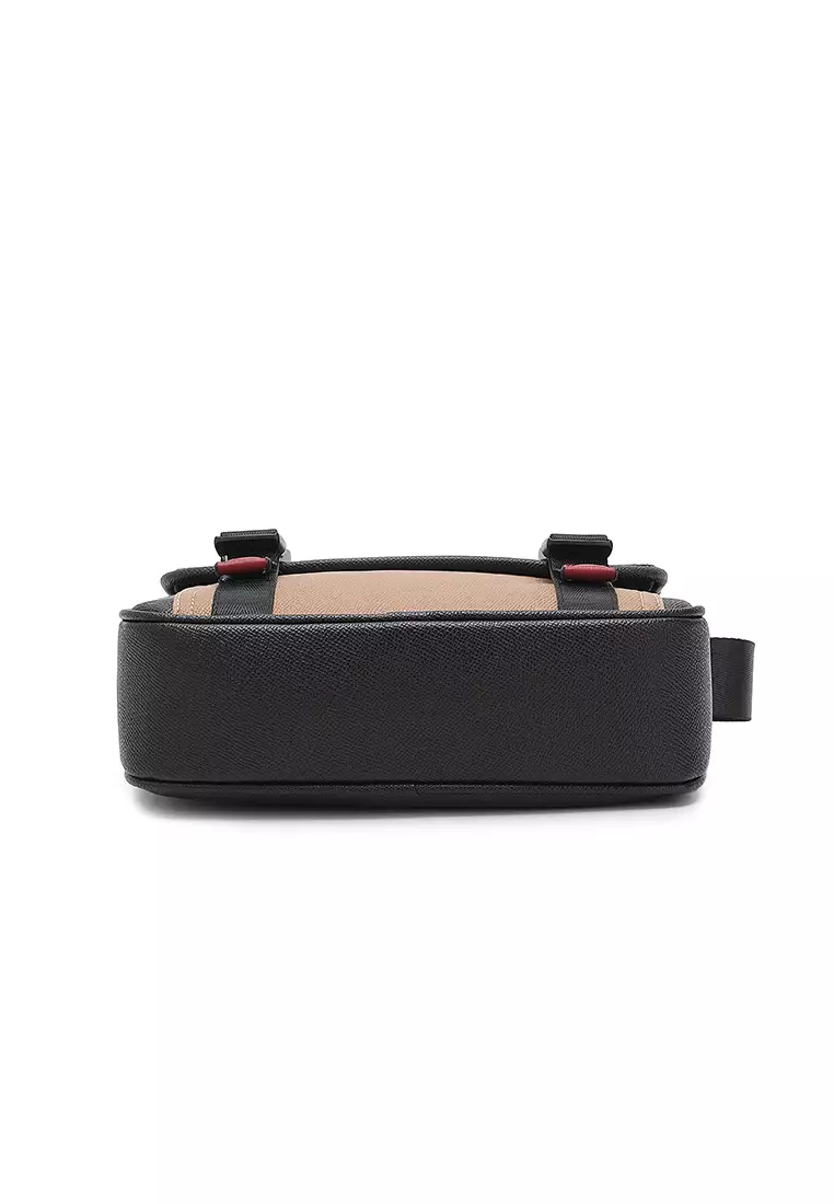 Men's Sling Bag / Crossbody Bag (Tas Selempang Pria) - Cokelat