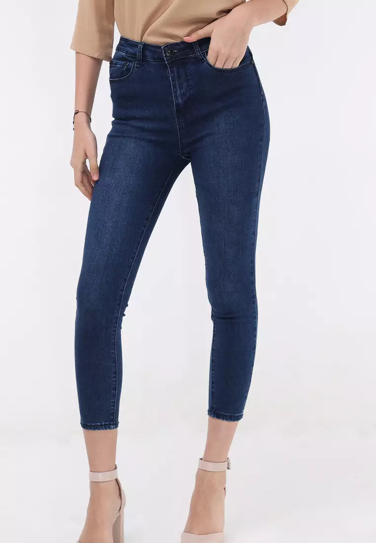 Denim High Waist Ladies Jeans