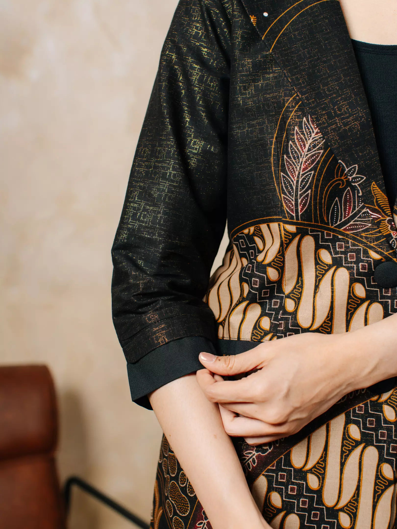 Adyatma Naratma Black Outer Katun Foil