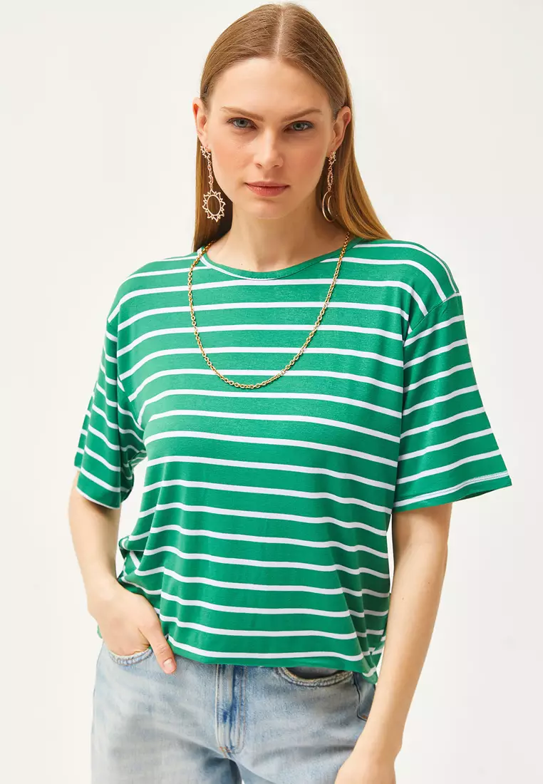 Stripe Loose T-Shirt