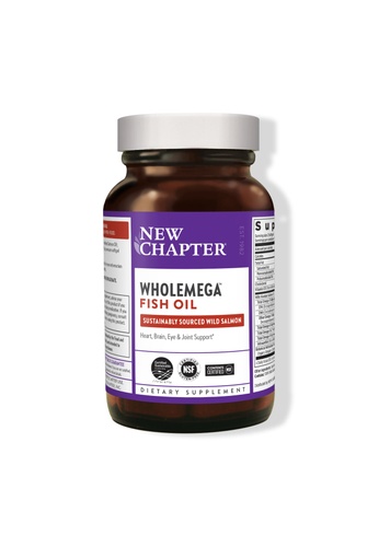 New Chapter NEW CHAPTER WHOLEMEGA® WHOLE FISH OIL, 120 SOFTGELS ADD43ES90B5988GS_1