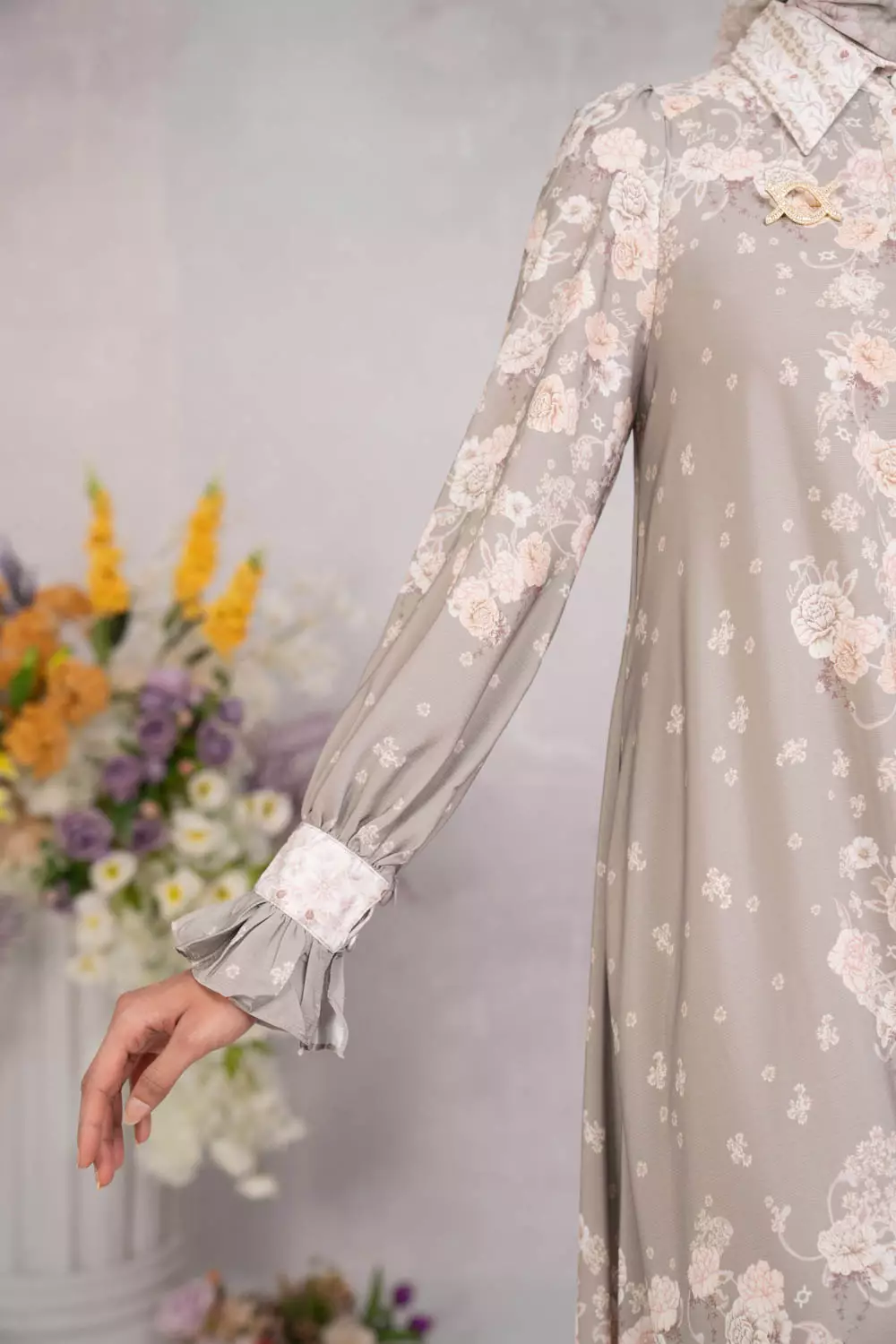 Klamby - Marjorie Dress Most Taupe