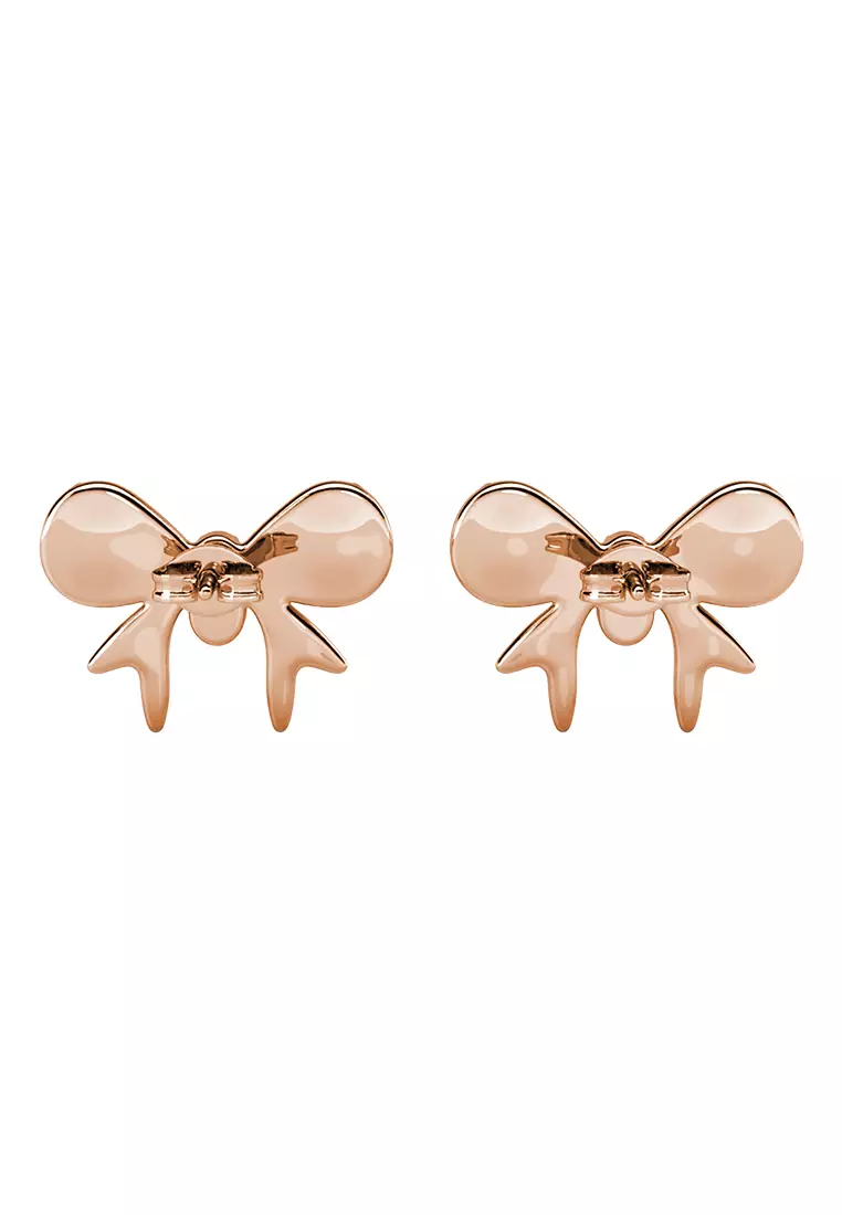 Minnie Bow Earring RG - Anting Crystal by Her Jewellery