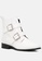 London Rag white Strappy Wide Fit Ankle Boots with Buckles SH1780 5033CSH3CC9D92GS_2