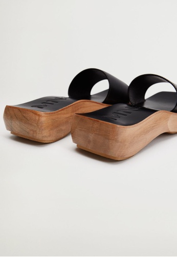 mango suede clogs