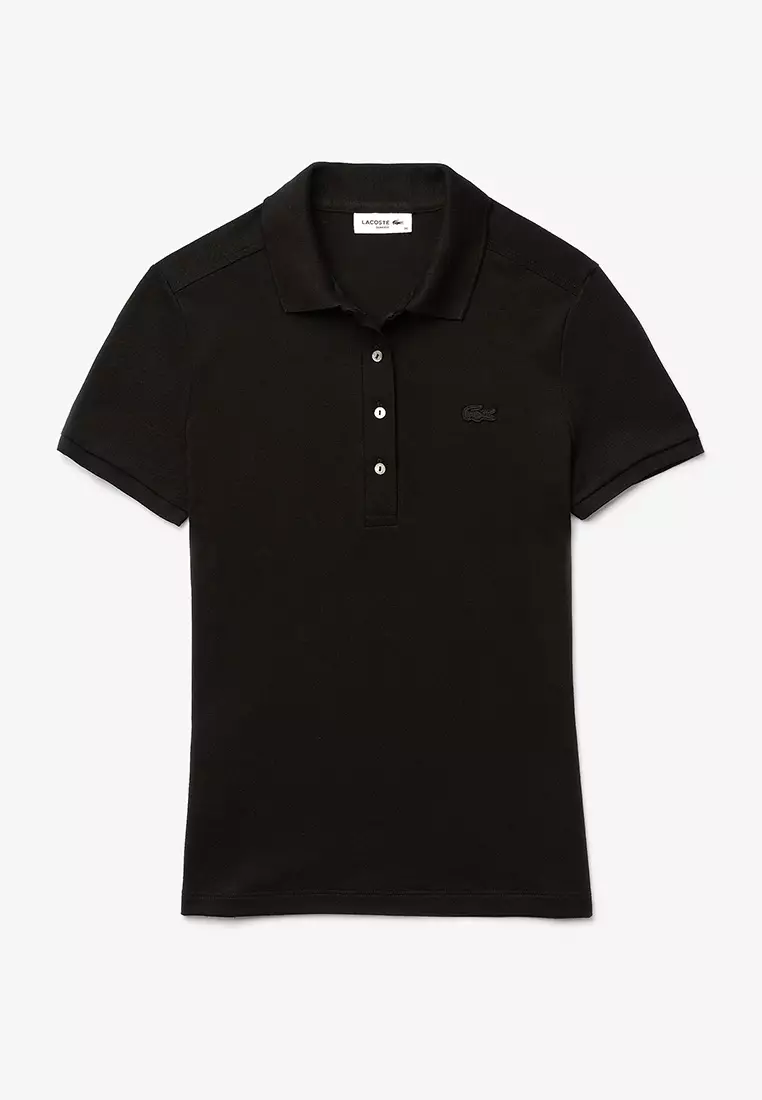 Women's Slim fit Stretch Cotton Piqué Polo