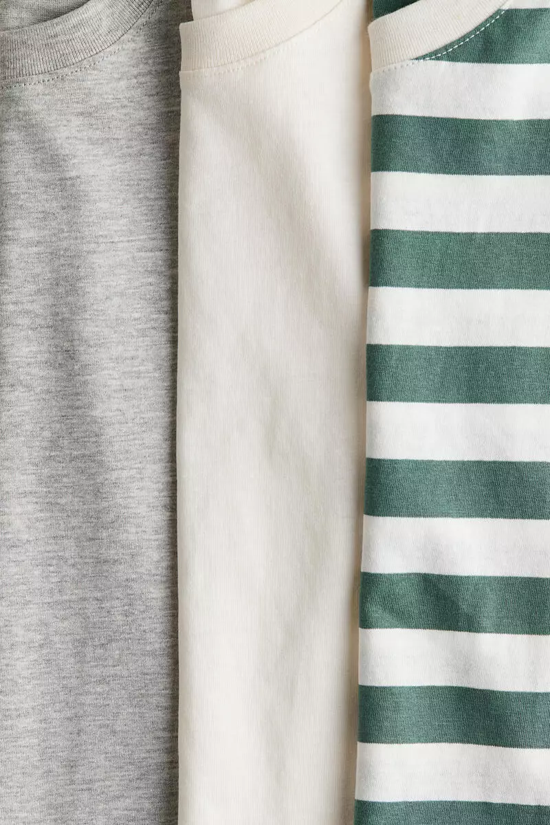 3-pack long-sleeved T-shirts