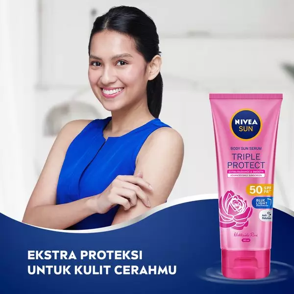 NIVEA SUN Body Sun Serum Triple Protect Extra Radiance & Smooth 180ml