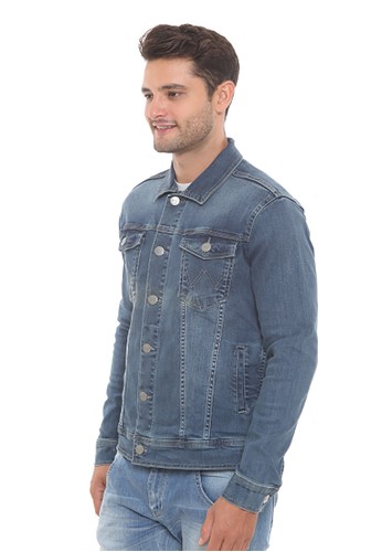 Jual Wrangler DENIM JACKET C02P18 Original ZALORA 
