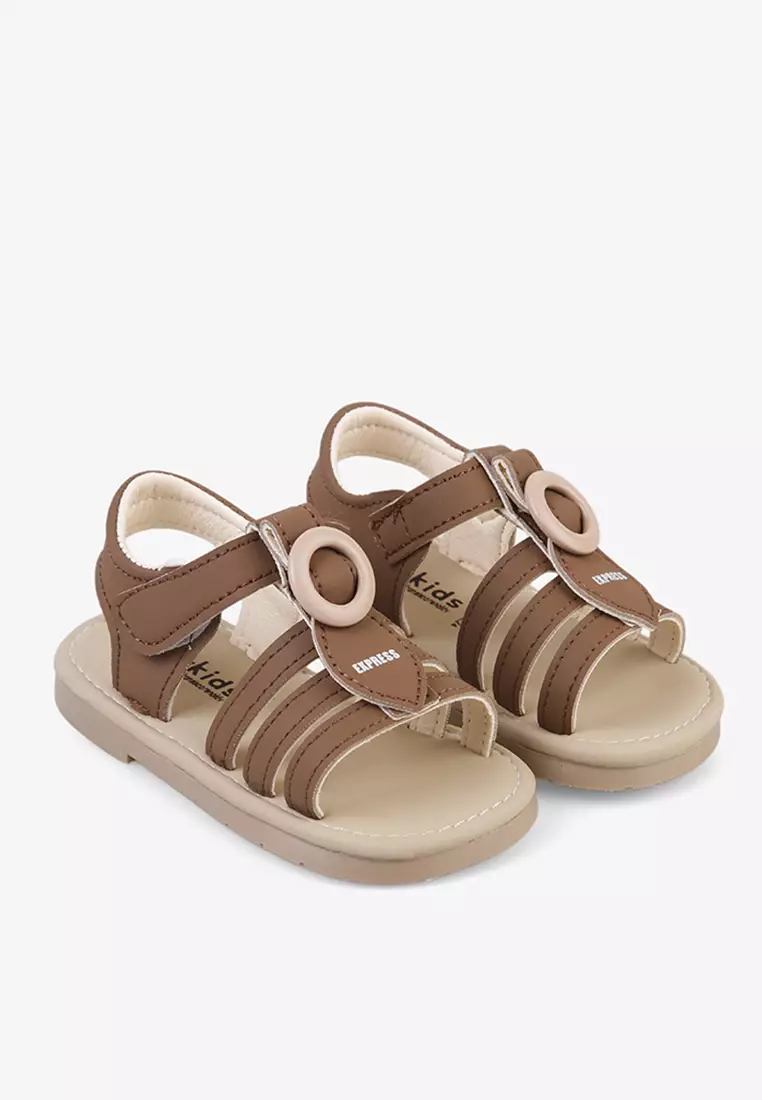 Sepatu Flat Shoes Anak Perempuan Pre Walker prewalker A.Neri Mocca - Fransisca Renaldy