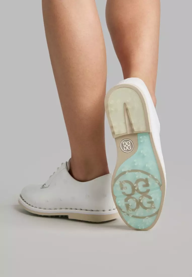 Women's Gallivanter Studded Leather Skull & Tees Golf Shoes