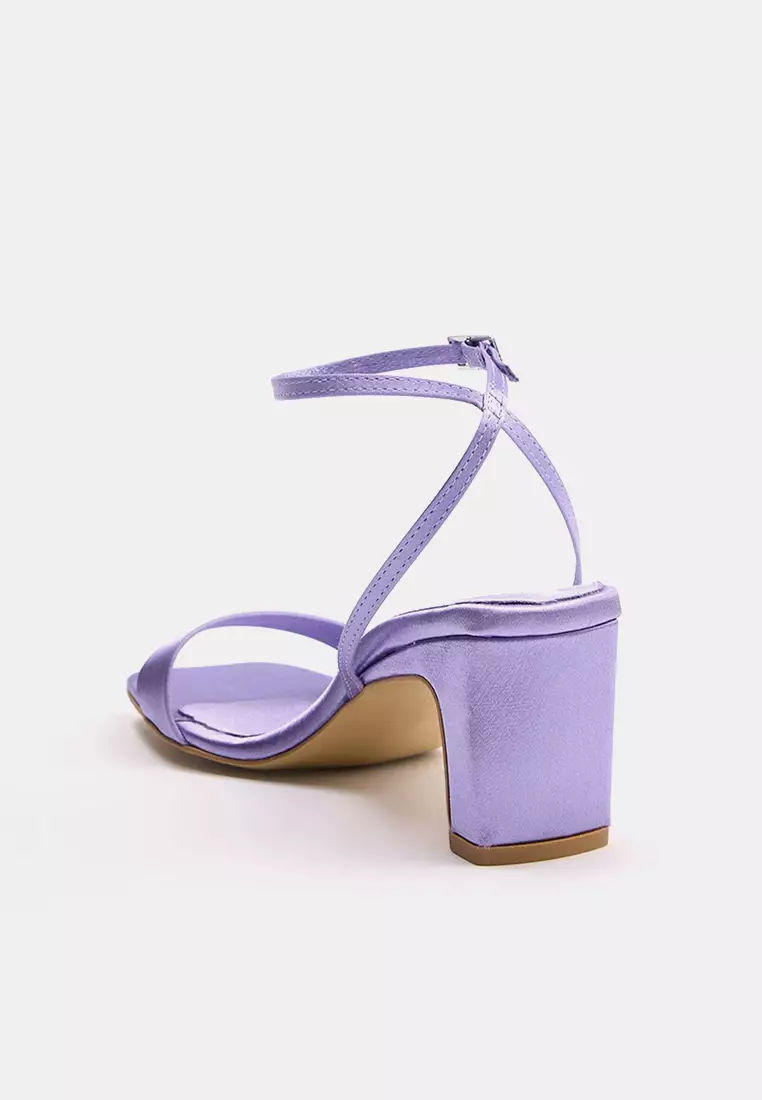 Ankle Strap Block Heels