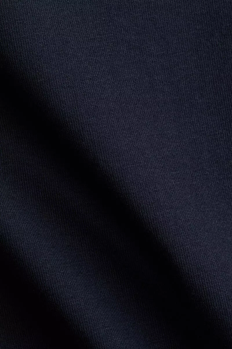 Foldover-waist cotton trousers