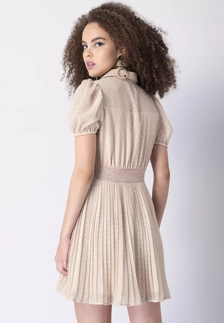 Smocked skater dress outlet