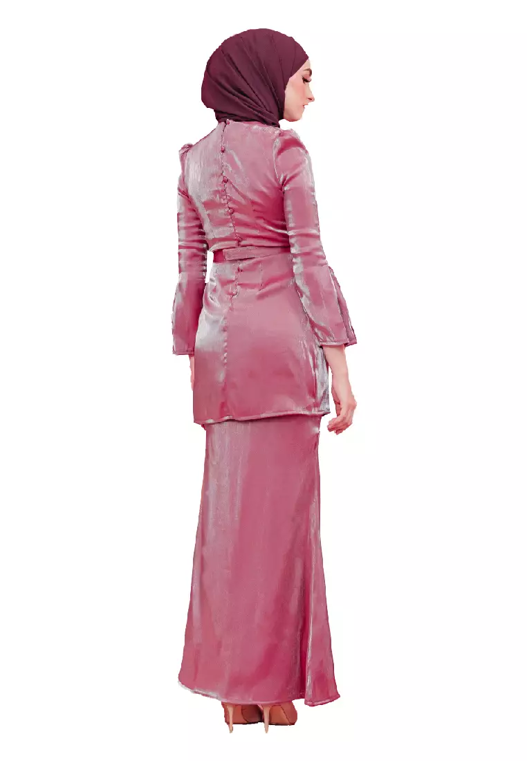 AMELIA KURUNG MODEN GARNET MAROON