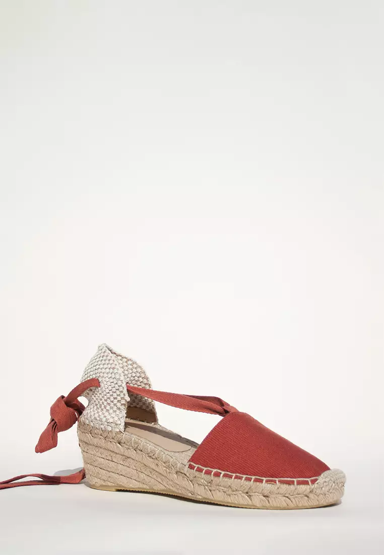 Buy Espadril Deia Wedges Rust 2024 Online | ZALORA Philippines