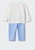 MANGO BABY white Cotton Pyjama Set 4E368KA9609401GS_2