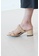 TAV beige [Korean Designer Brand][Order-made] Ruched double strap heeled mules - Beige D9849SHD458A26GS_4