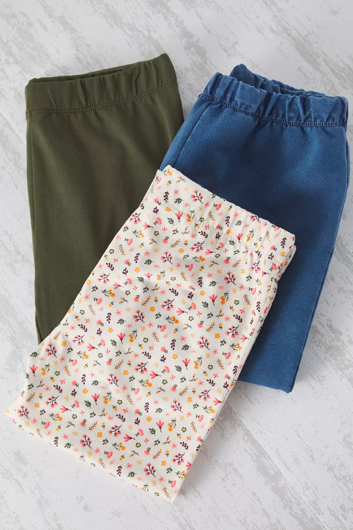 Pack of 3 Patterned Knitted Tights