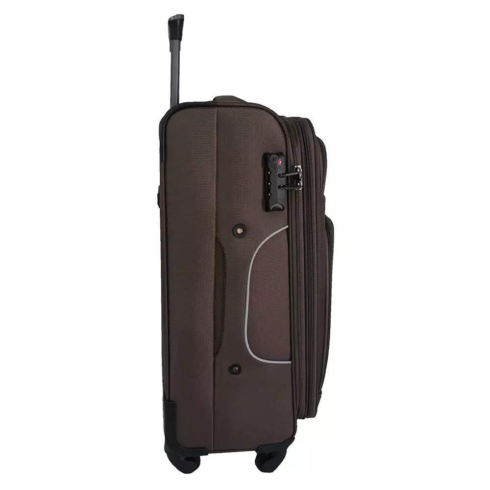 Navy Club Deimos Koper SoftCase - 4 Roda Putar TSA Lock Expandable Size 20 Inch