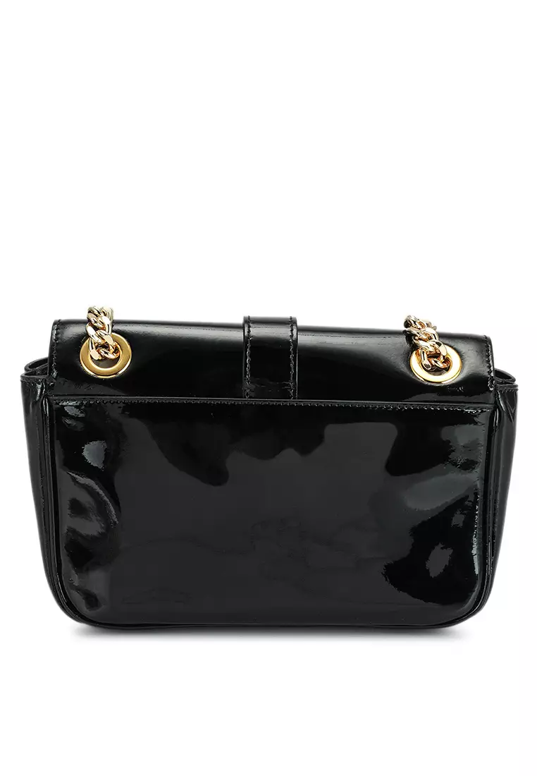 Patent leather deals bag