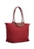 LONGCHAMP red Longchamp Le Pliage Original L Long Handles Tote Bag in Red 935A8AC3F7DF08GS_2