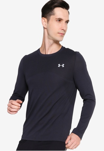 Buy Under Armour Ua Seamless Long Sleeve T Shirt 2021 Online Zalora Singapore