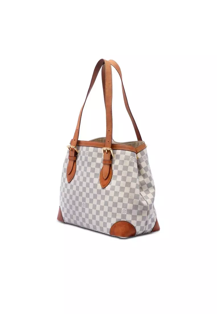 Pre-Loved Louis Vuitton Damier Azur Hampstead Mm
