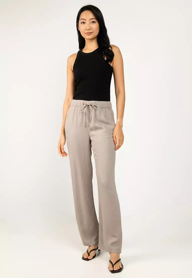 Mid Waist Trousers