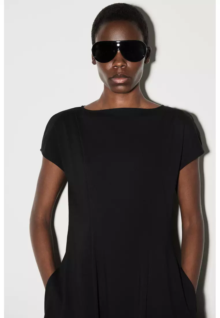 Buy COS SCULPTURAL JERSEY MIDI DRESS 2026 Online | ZALORA