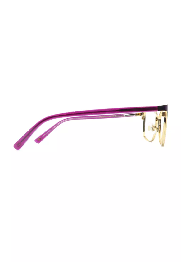 SS935 (C1-Matte Purple & Shiny Gold) Anti-Radiation Computer Eyeglasses for Women