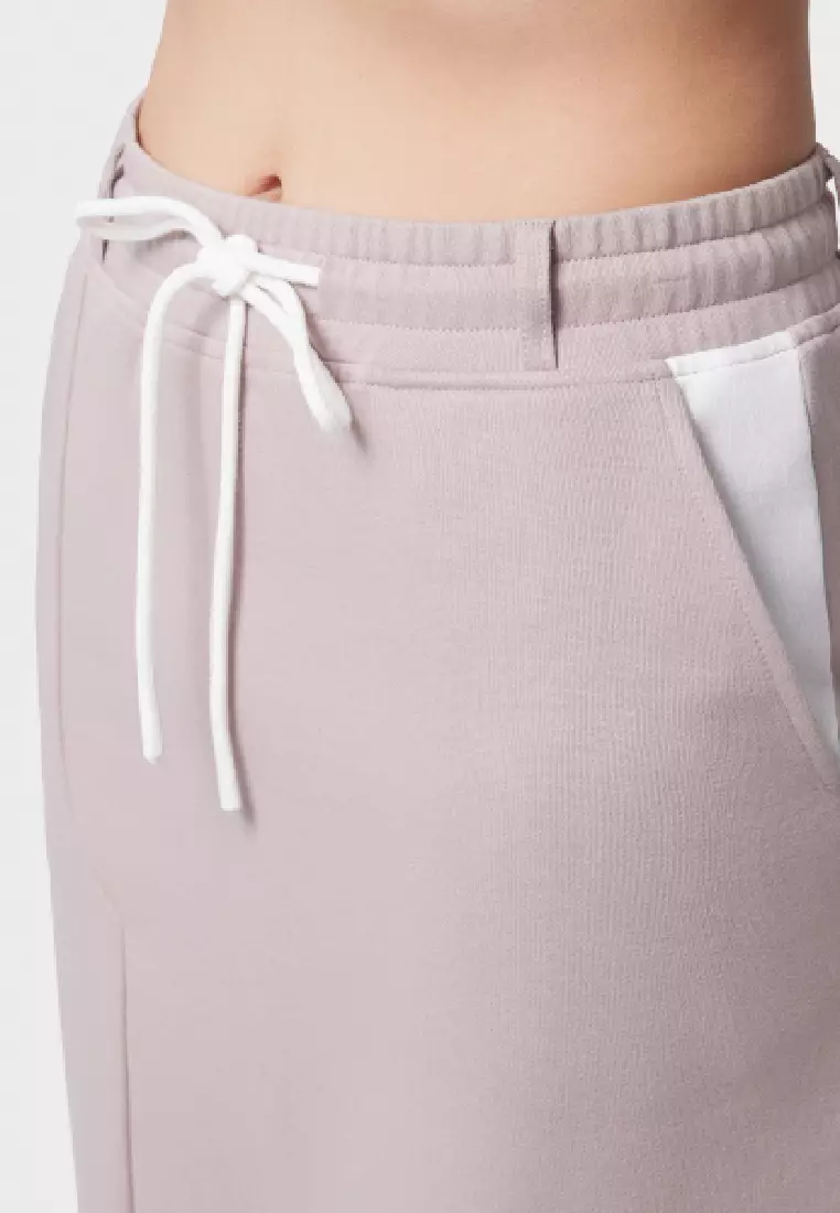Buy 6IXTY8IGHT SANGO HIGH-RISE WAIST MIDI SKIRT REGULAR FIT SPLIT ...