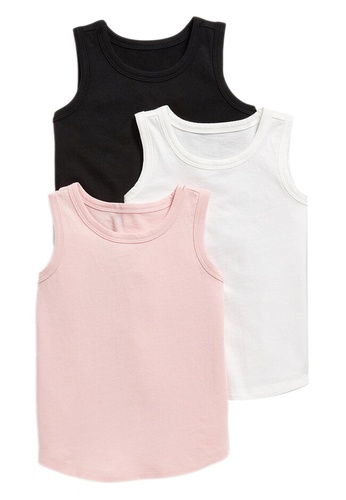 Old Navy multi Solid Tank Top 3-Pack 0D4E3KA7907144GS_1