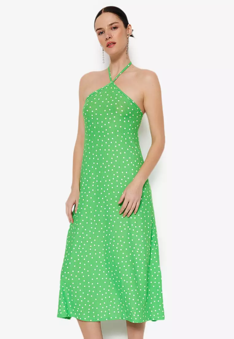 Buy Trendyol Halter Neck Midi Dress 2024 Online ZALORA Philippines