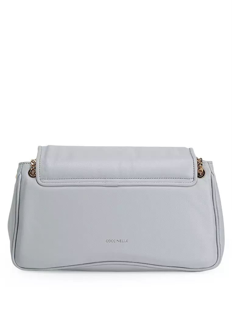 C-Me Fluffy Smooth Medium Shoulder Bag