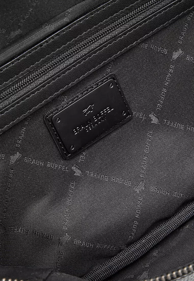 Buy Braun Buffel Mister Medium Waist Pouch In Black Online ZALORA