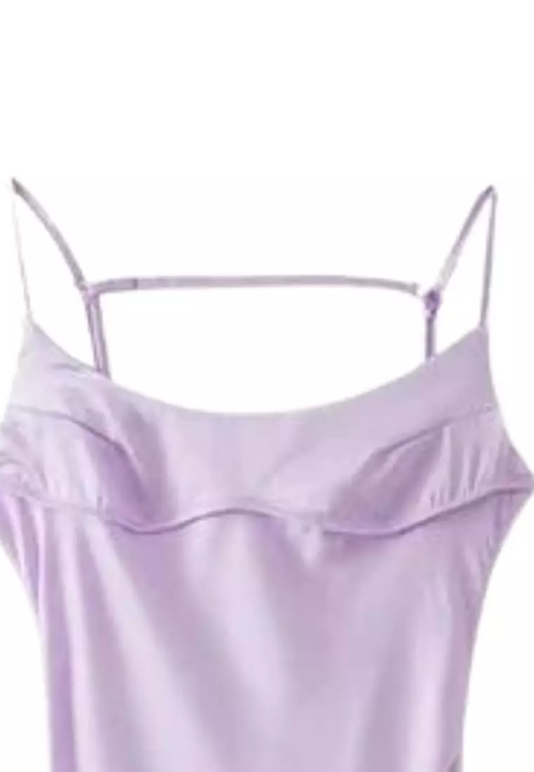 Buy THE LOUNGE EDIT Quin Dress - Violet 2024 Online | ZALORA Philippines