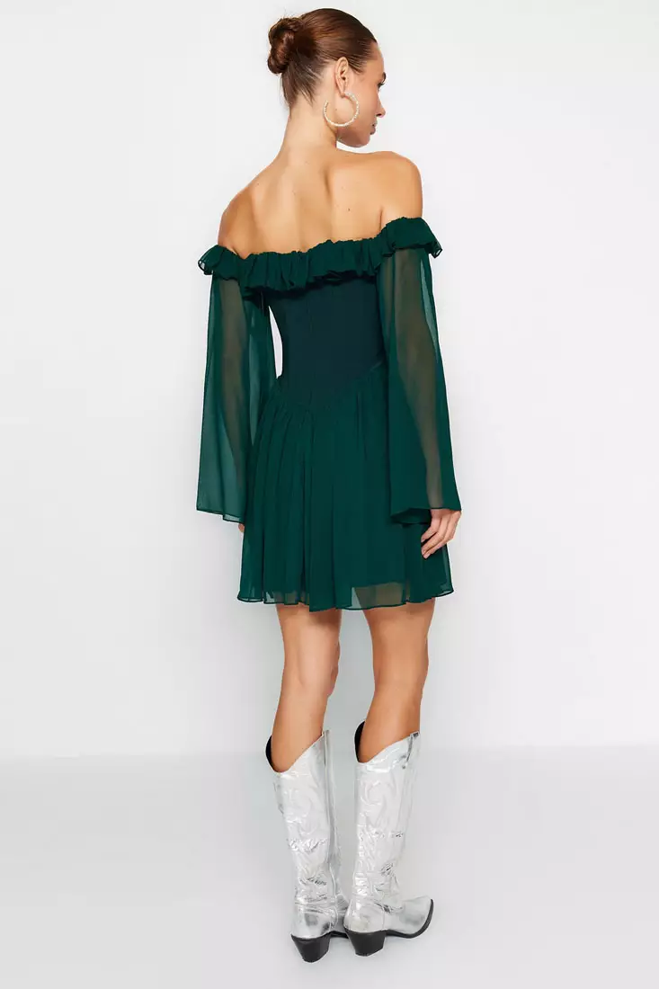 Chiffon Mini Dress